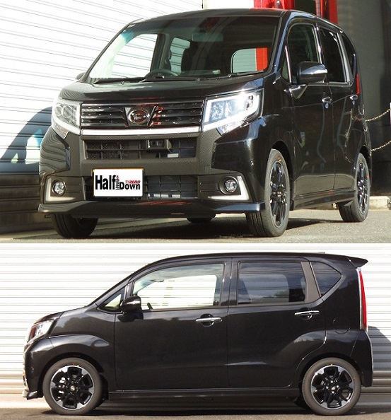 新型ムーヴカスタム LA150S ダウンサス 『 Ｔｉ２０００ 』 開発完了