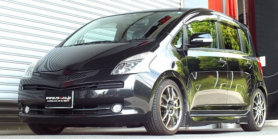 ラクティス ＮＣＰ１００ 車高調 『 Ｂｅｓｔ☆ｉ Ｃ＆Ｋ 』 開発完了