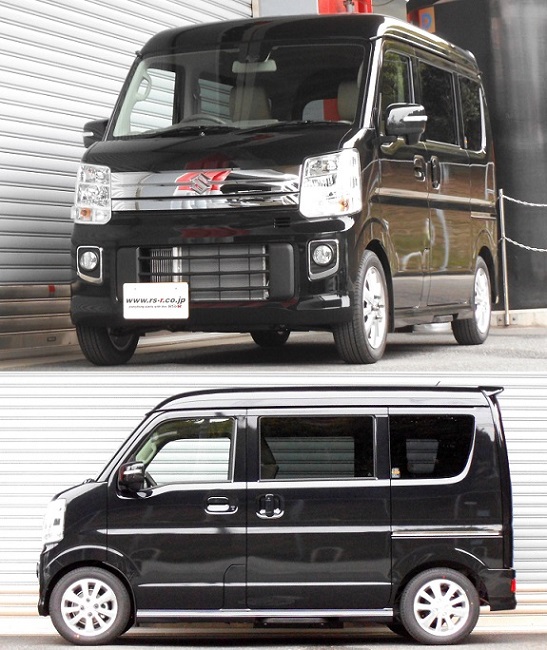 エブリイワゴン DA17W ダウンサスのラインナップ増強です