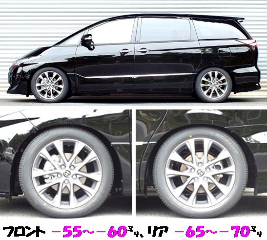 新型エスティマ ACR50W プレミアム車高調 『 Ｓｕｐｅｒ☆ｉ