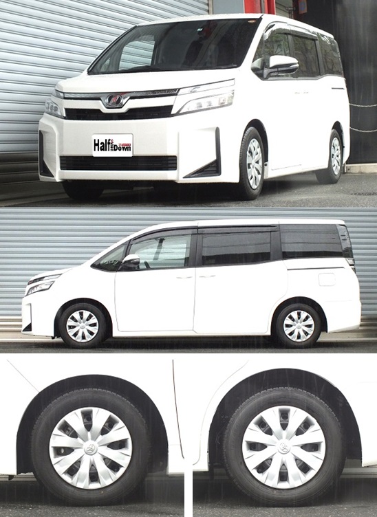 ヴォクシー マイナー後 4WD ZRR85G ダウンサス 『 Ｔｉ２０００