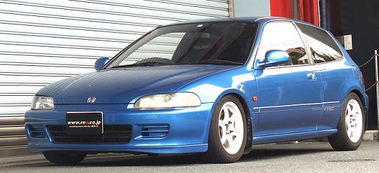 シビック EG6 全長調整式車高調 『 Ｂｅｓｔ☆ｉ 』 開発完了です