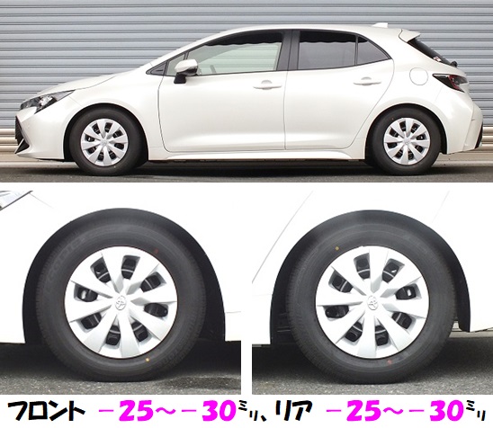 【オープニングセール】 RS-R Best☆i トヨタ カローラ ZRE212用 BIT813M/BIT813S/BIT813H リア車高ネジ調整式【車高調】【自動車パーツ】アールエスアール ベストアイ RS★R - 車高調整キット