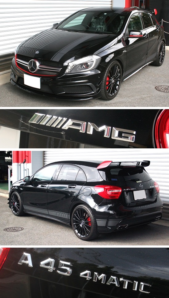 A45 膨らみ W176用 フォグトランド ダウンサス