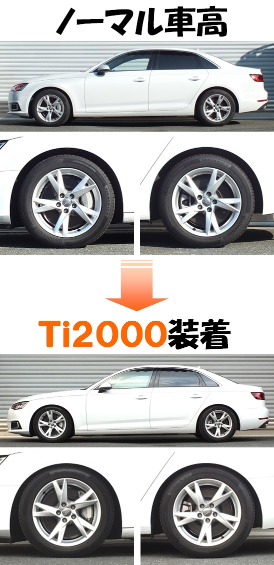 SALE】 RS R ベストi 推奨 車高調 アウディ A4 B9 2.0TFSIクワトロ