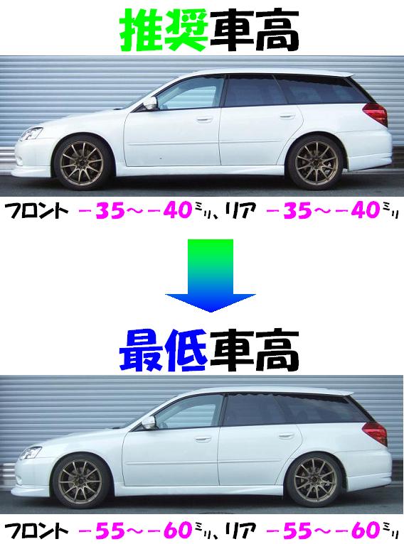 ラッピング不可】 レガシィBP5用RS R車高調 特価 ienomat.com.br