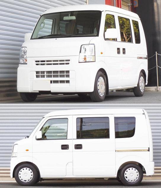 エブリイワゴン DA64W うたがわしい ローダウン ダウンサス