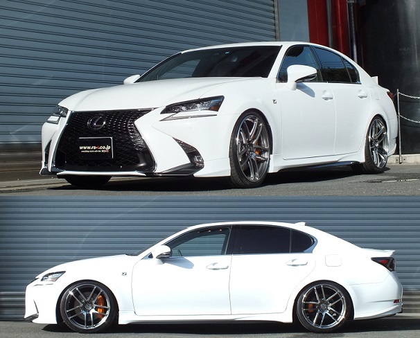 【新作入荷!!】 Black 車高調 RSR レクサス GS i GRL10 GS350 - サスペンション