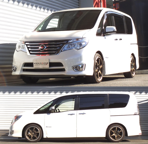 74%OFF!】 セレナ ダウンサス HC27 H30 3- e-POWER XV 1台分 RSR DOWN
