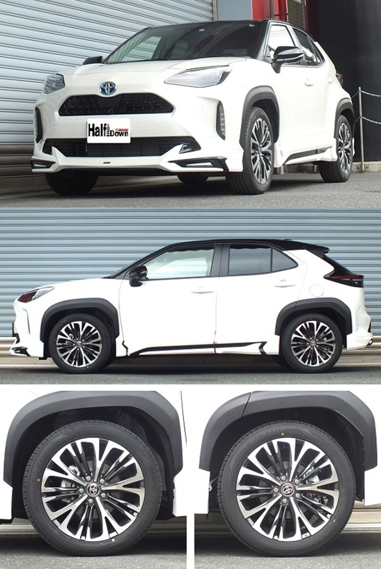上等な ポルポルRS-R アールエスアール Ti2000 HALF DOWN トヨタ MXPJ15 ヤリスクロス 4WD T365THD