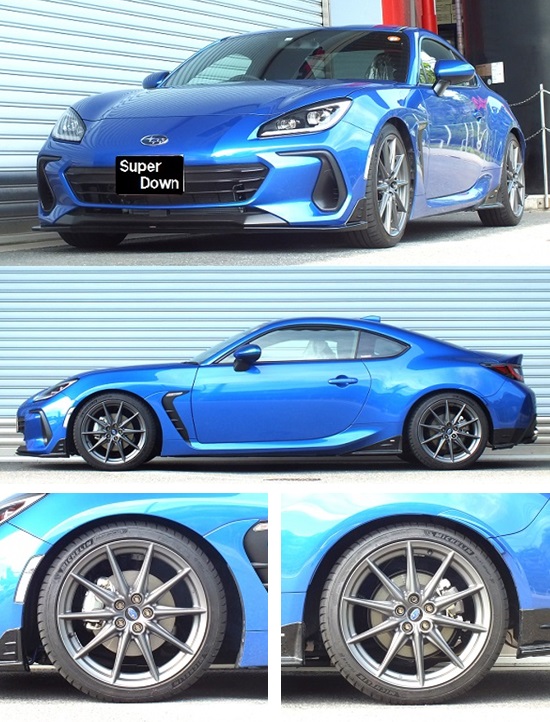 新型BRZ ZD8 ダウンサス 『 Ti2000 』 開発完了です