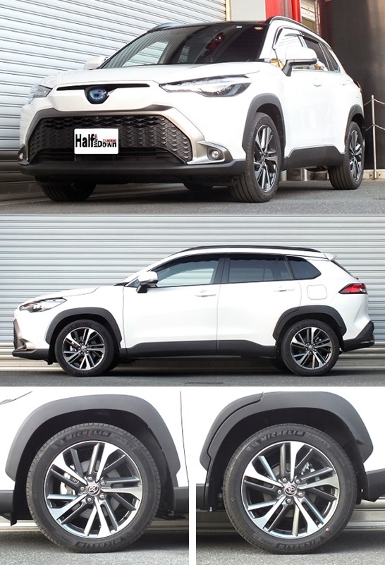 カローラクロス入庫！！ ダウンサス 『 Ti2000 』 開発完了です