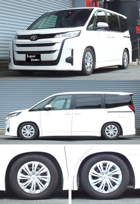 新型ノア MZRA90W ダウンサス 『 Ti2000 』 マッチング完了です