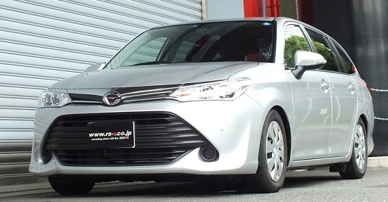 ダウンサス　フィールダー　NZE161G フロントリア RSR RS-Rダウンサス/カローラフィールダー(NZE161G)ダウンサス