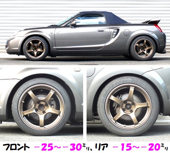 MR-S ZZW30 全長調整式車高調 『 Best☆i 』 開発 MR-S ZZW30 全長調整式車高調 『 Best☆i 』 開発
