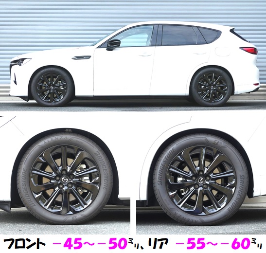 CX－60 KH5S3P 全長調整式車高調 『 Best☆i 』 開発