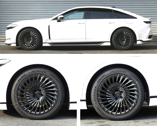 クラウンセダン AZSH32 プレミアム車高調 『 Super☆i 』 開発