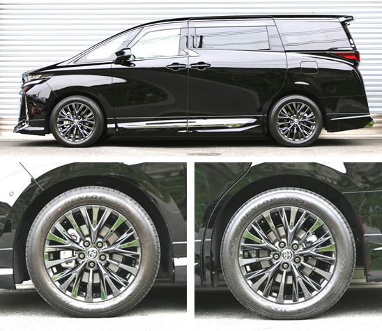 ヴェルファイア 4WD プレミアム車高調 『 Super☆i 』 開発