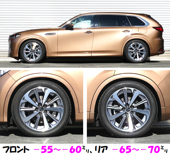CX－80 KL3R3P 車高調 『 Best☆i 』 マッチング