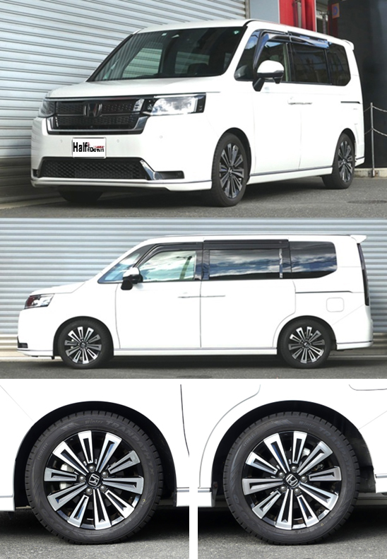 RS-R RSR Ti2000 ハーフダウンサス ホンダ ステップワゴン RP4 RSR RS-R Ti2000ダウンサス ステップワゴン RP8/FF R4/5〜 e：HEV