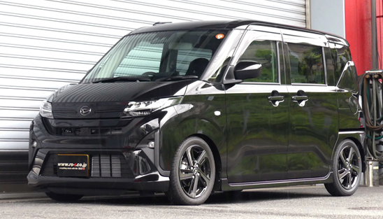 新型ムーヴ LA850S 車高調 『 Best☆i C＆K 』 開発完了