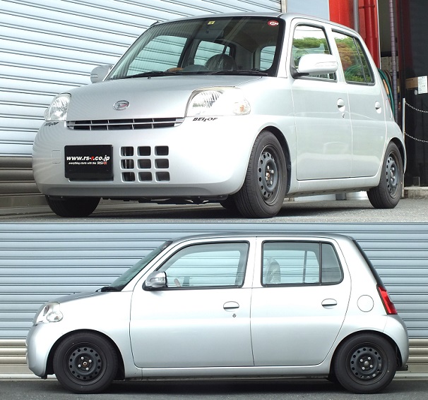 RSR RS-Rダウンサス エッセ L235S FF ノンターボ H17/12〜H18/11