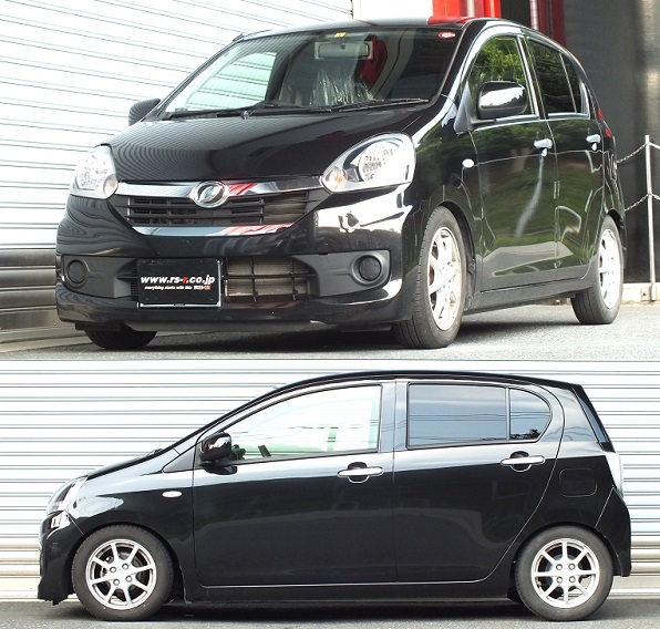 ダイハツコンテ 、ミライース流用RSRスプリング 4本 ダイハツコンテ 、ミライース流用RSRスプリング 4本 ダイハツ