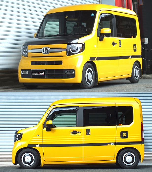 N-VAN JJ1 RS-R車高調 Best★i C&K 減衰アジャスター付き RSR Best☆i C&K BICKH430M ホンダ N-VAN JJ1 1台分
