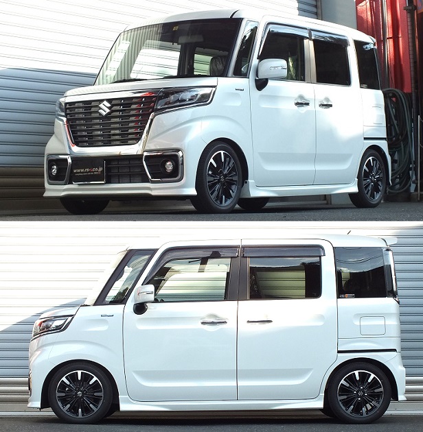 通常在庫品 RSR RSR Ti2000 SUPER DOWN スペーシア MK53S H29/12〜 ハイブリッドG S191TS ダウンサス