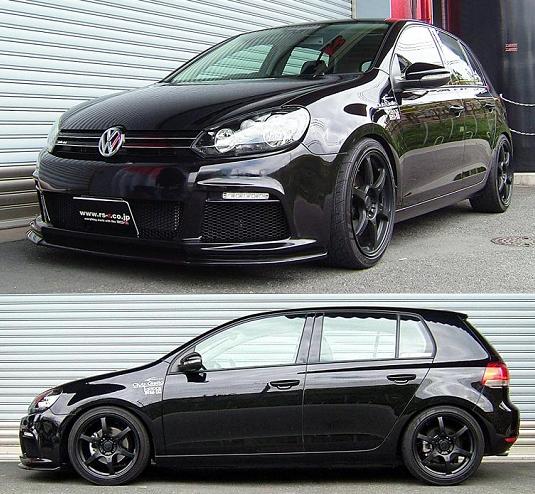 ゴルフ6TSI ダウンサス ゴルフ6TSI ダウンサス フォルクスワーゲン ゴルフ6 TSIのカスタム