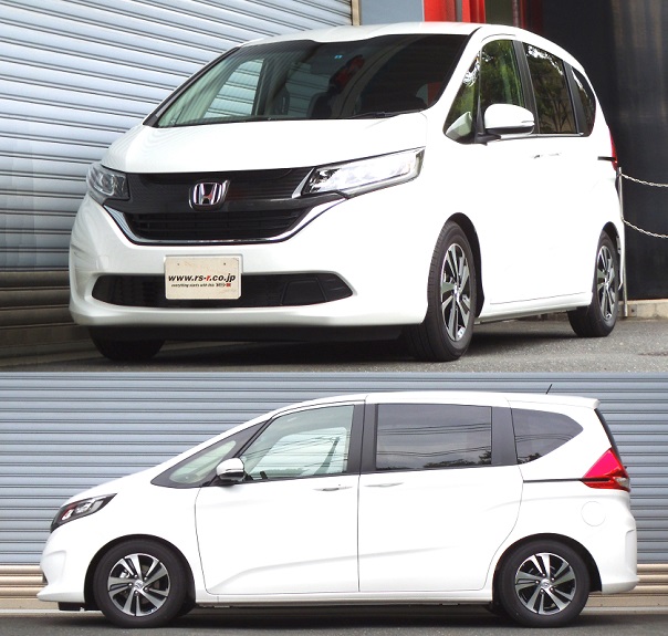 最終値下げ　RG ダウンサス フリード GB3 ホンダ フリード GB3】ダウンサス取付 ホイール交換 | 店舗お