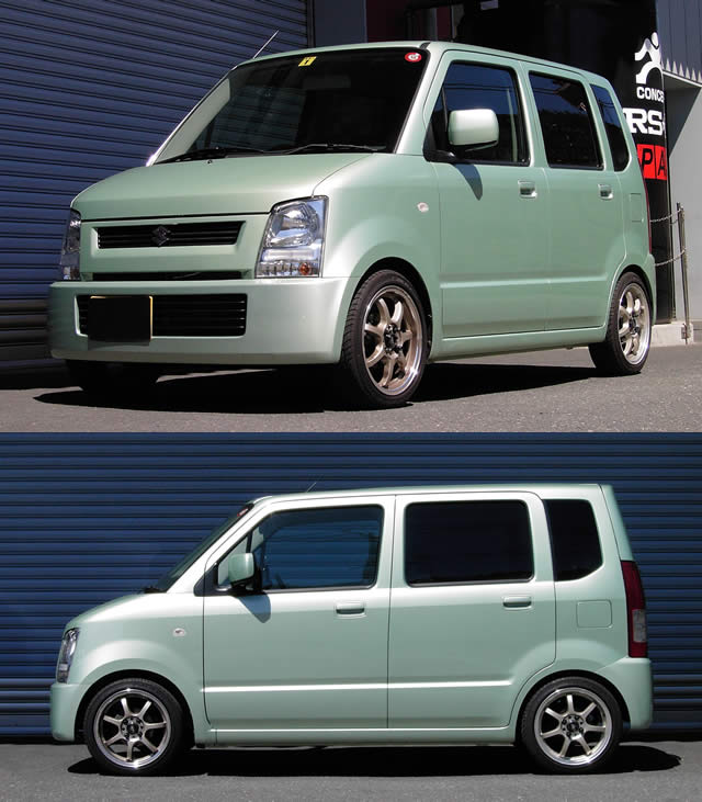 スズキ ワゴンR MH21S MH22S RS-R ダウンサス Ti2000 RSR RS-R Ti2000ダウンサス ワゴンR スティングレー MH23S/FF