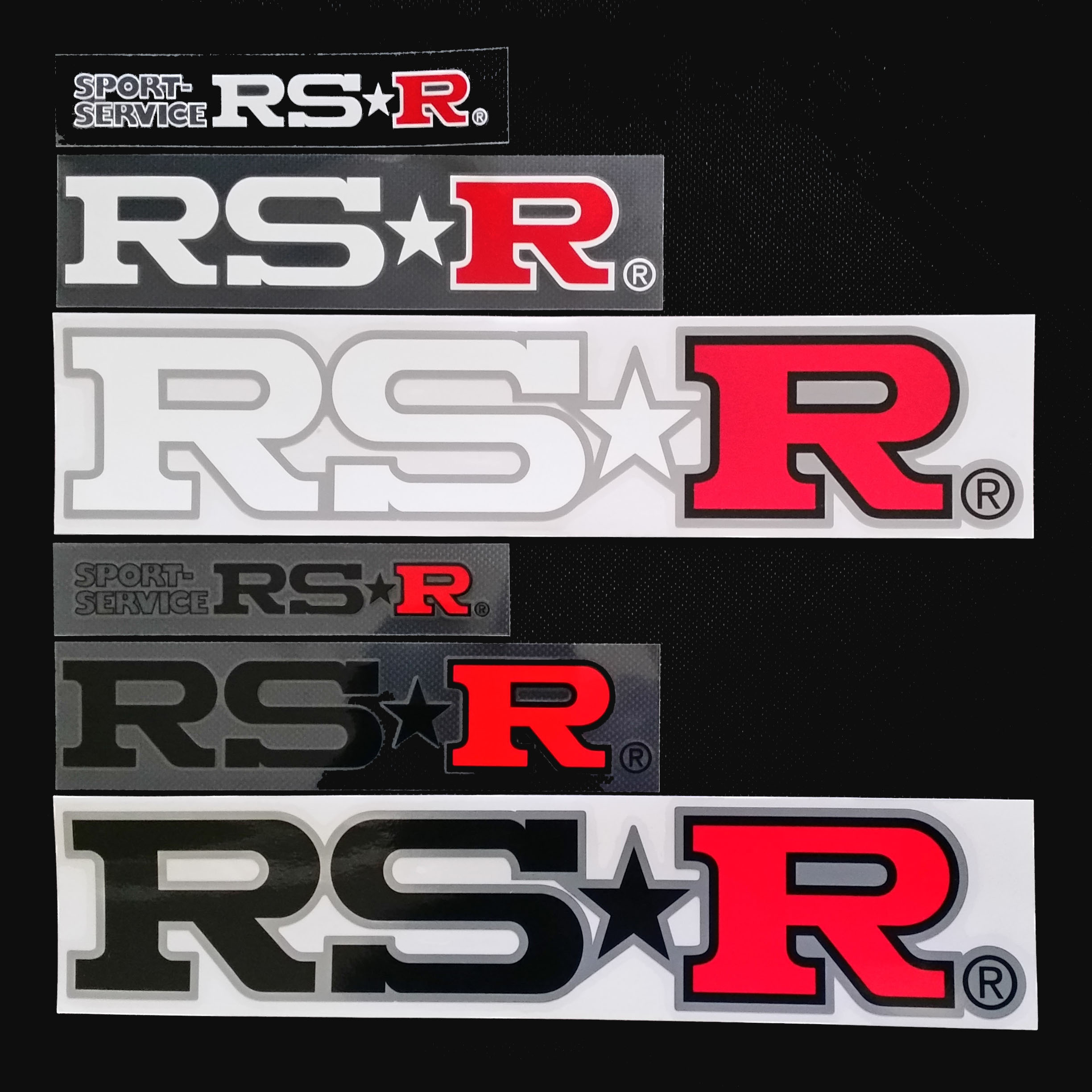 SPORT-SERVICE RS☆R / RS☆Rステッカー